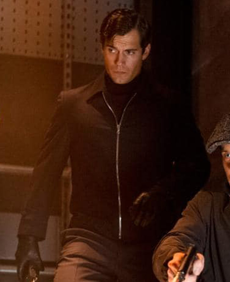 Napoleon Solo The Man From Uncle Henry Cavill Jacket Napoleon Solo The Man From Uncle Henry Cavill Jacket - Image 3