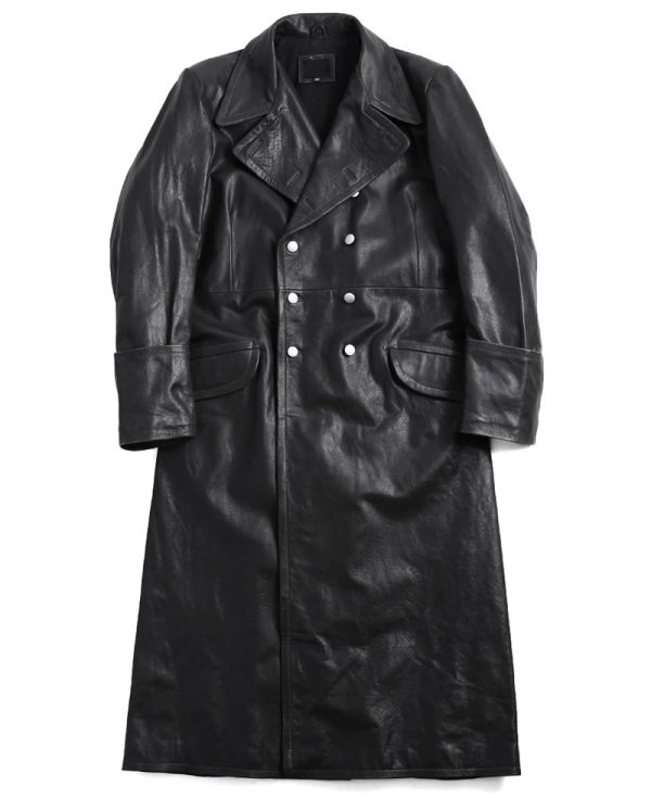 nazi leather trench coat