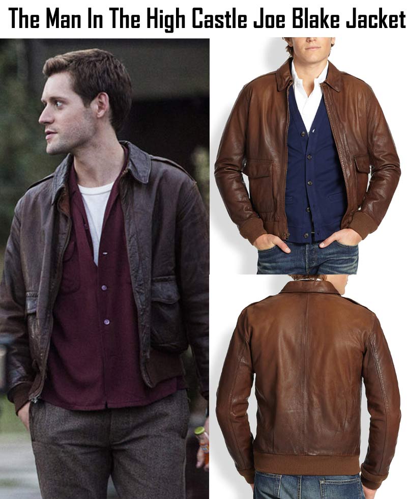 The Man in the High Castle Luke Kleintank Leather Jacket The Man in the High Castle Luke Kleintank Leather Jacket - Image 4