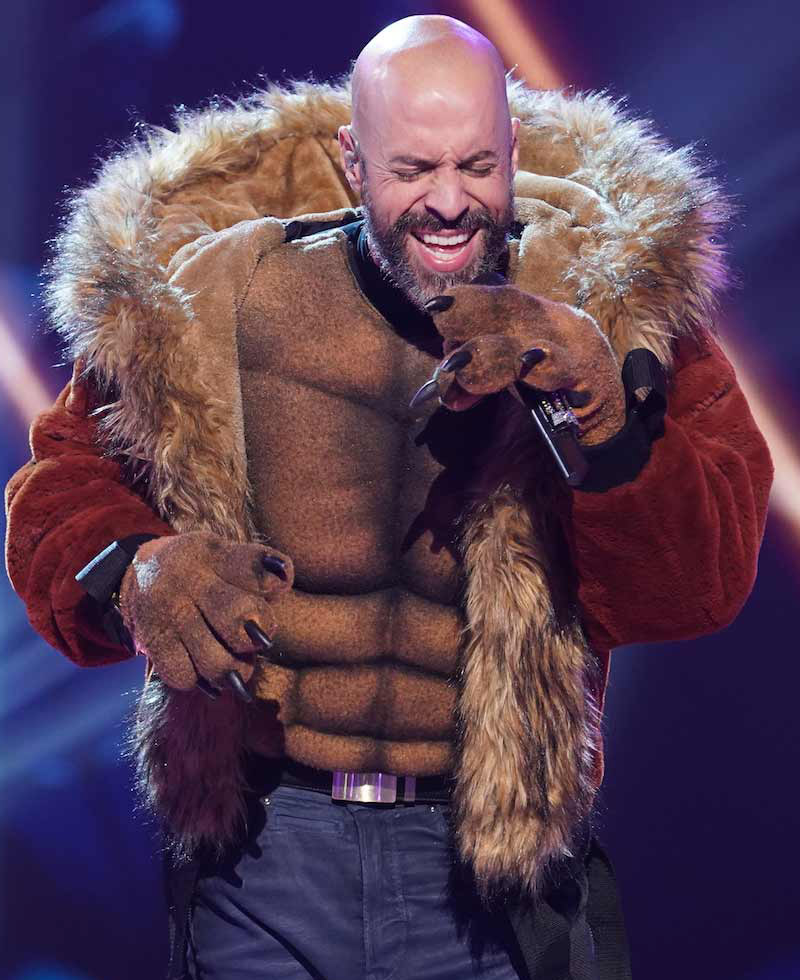 Chris Daughtry The Masked Singer S02 Hooded Jacket Chris Daughtry The Masked Singer S02 Hooded Jacket - Image 2
