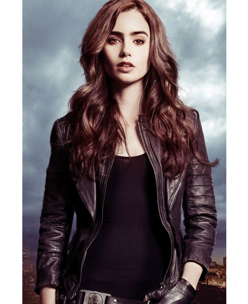 The Mortal Instruments City of Bones Lily Collins Jacket The Mortal Instruments City of Bones Lily Collins Jacket - Image 3