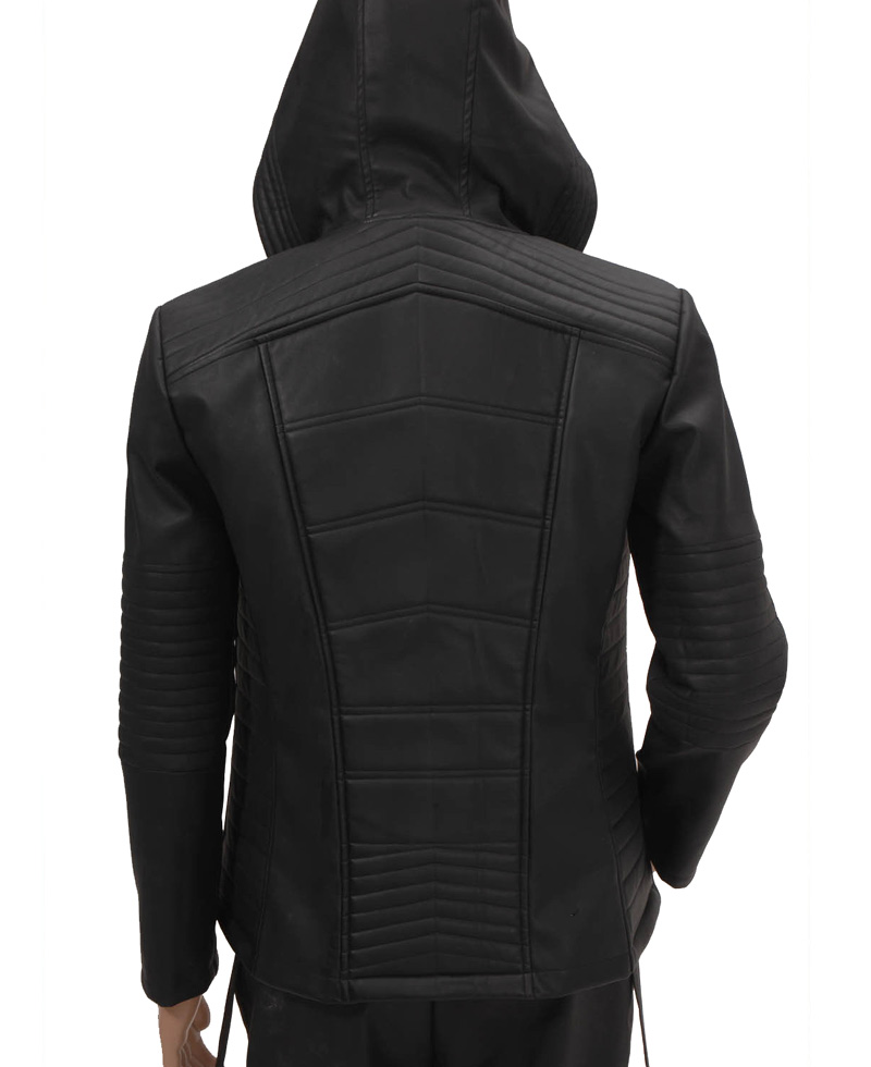 Jamie Campbell Bower The Mortal Instruments Leather Jacket Jamie Campbell Bower The Mortal Instruments Leather Jacket - Image 2