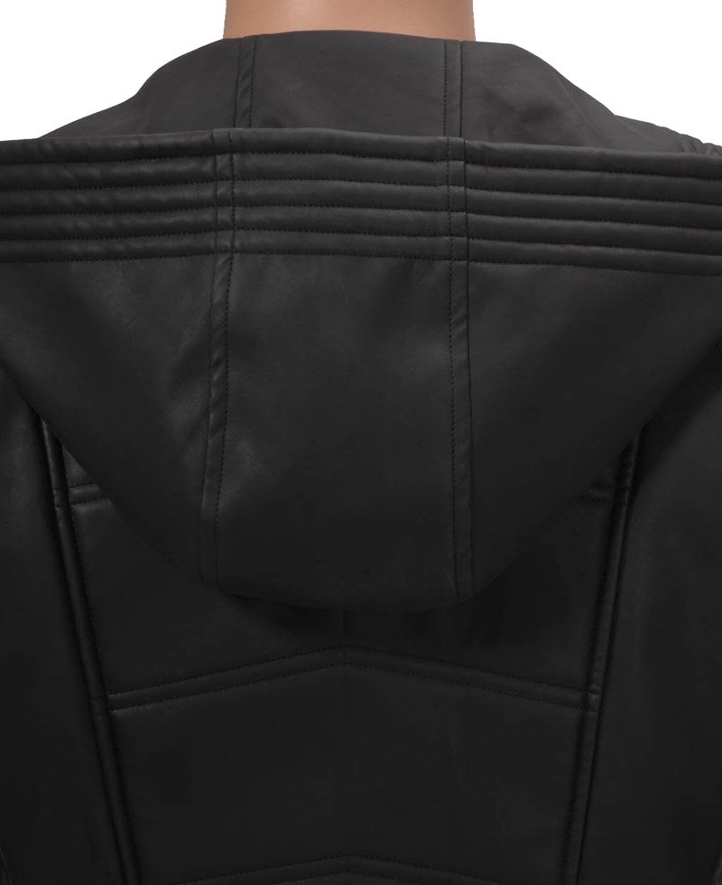Jamie Campbell Bower The Mortal Instruments Leather Jacket Jamie Campbell Bower The Mortal Instruments Leather Jacket - Image 5