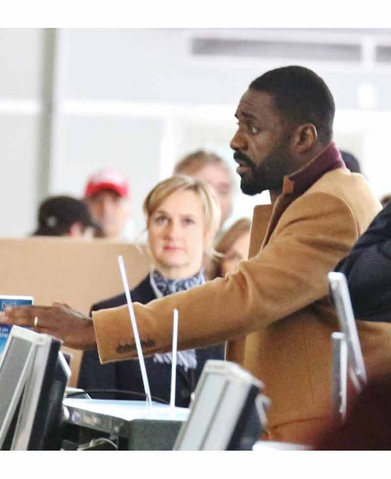 The Mountain Between Us Idris Elba Brown Coat The Mountain Between Us Idris Elba Brown Coat - Image 3
