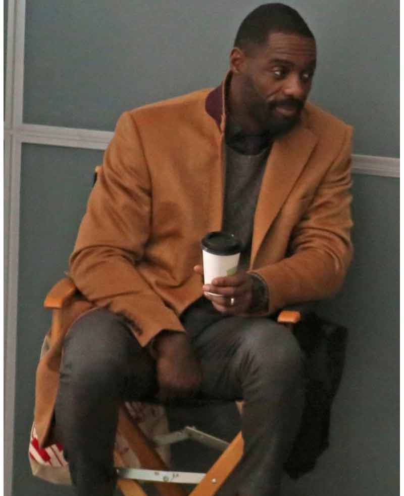 The Mountain Between Us Idris Elba Brown Coat The Mountain Between Us Idris Elba Brown Coat - Image 2