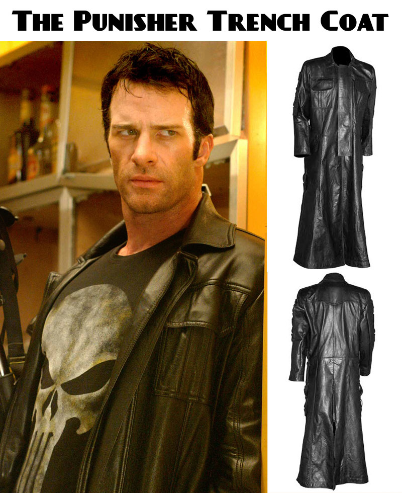 The Punisher Trench Coat The Punisher Trench Coat - Image 5