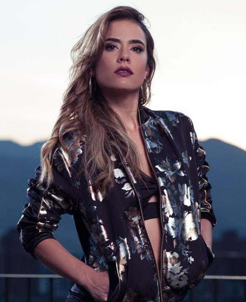 The Queen of Flow Yeimi Montoya Bomber Jacket The Queen of Flow Yeimi Montoya Bomber Jacket - Image 2