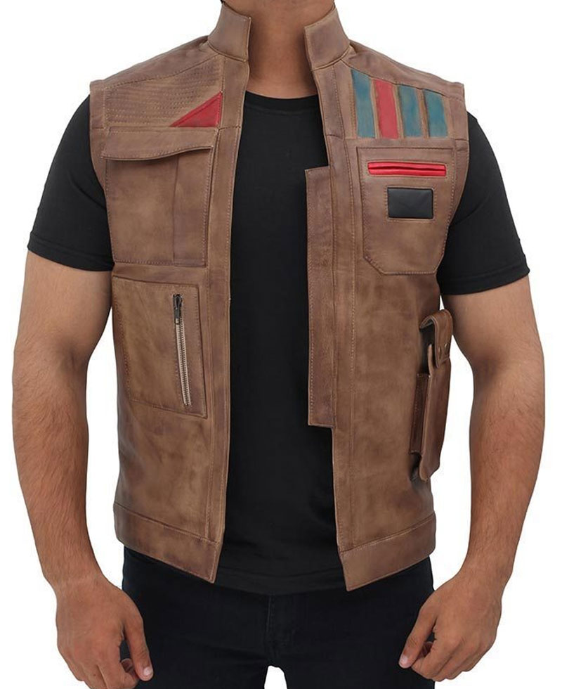 The Rise of Skywalker Finn Leather Vest The Rise of Skywalker Finn Leather Vest