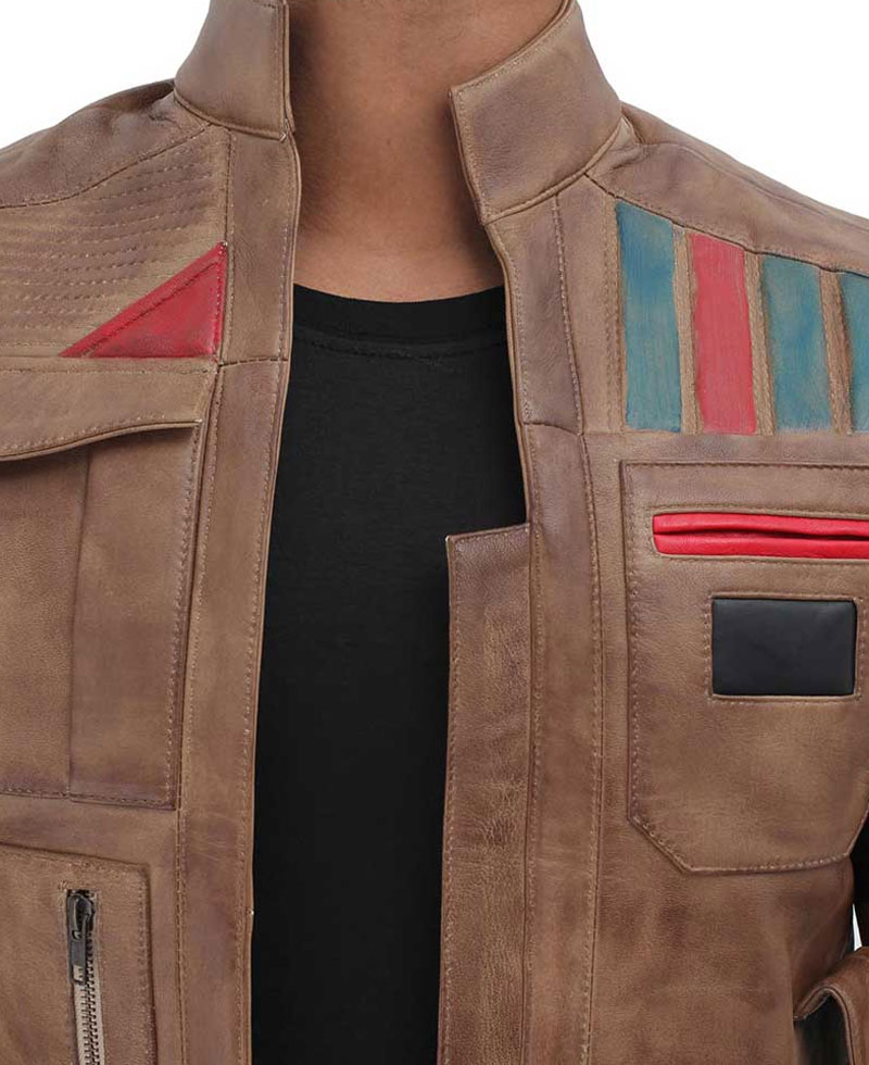 The Rise of Skywalker Finn Leather Vest The Rise of Skywalker Finn Leather Vest - Image 3