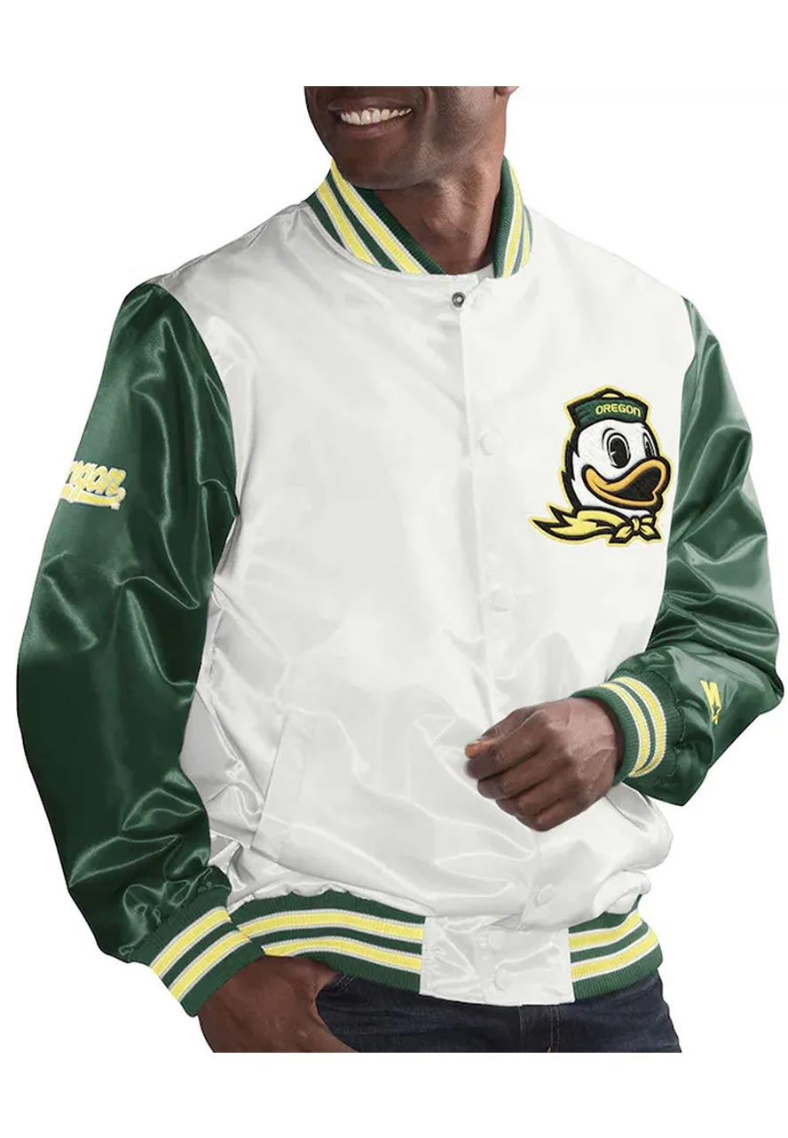 The Rookie Oregon Ducks Satin Jacket The Rookie Oregon Ducks Satin Jacket - Image 4