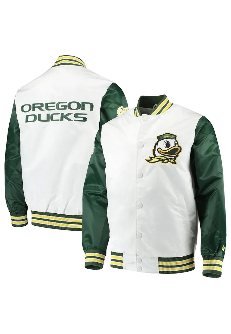 The Rookie Oregon Ducks Satin Jacket The Rookie Oregon Ducks Satin Jacket - Image 5