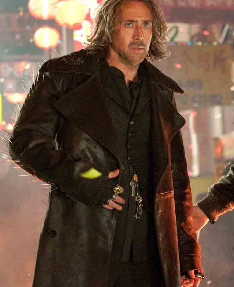 The Sorcerer's Apprentice Nicolas Cage Leather Coat The Sorcerer's Apprentice Nicolas Cage Leather Coat - Image 2