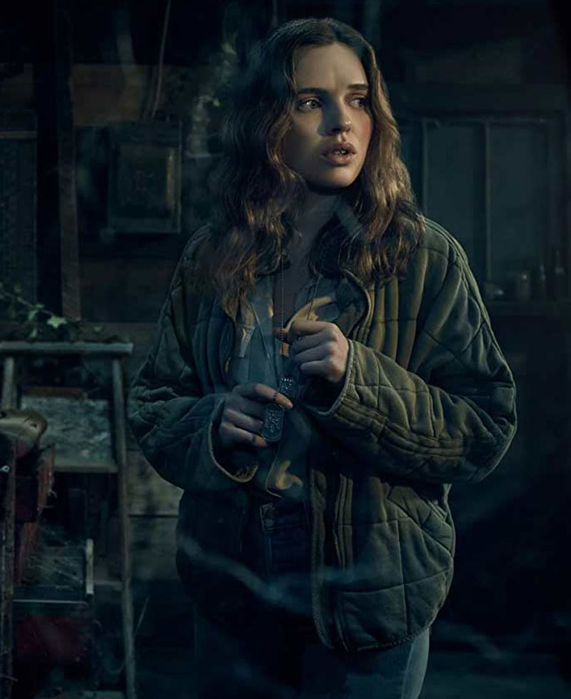 Odessa Young The Stand Green Jacket Odessa Young The Stand Green Jacket