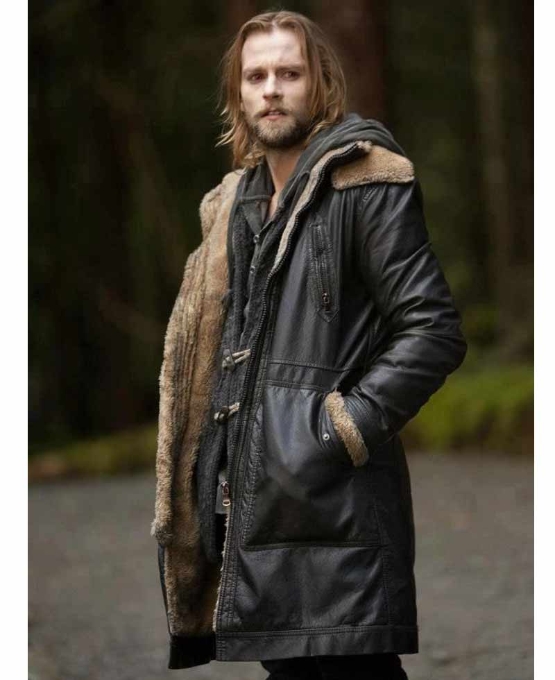 The Twilight Saga Breaking Dawn Joe Anderson Leather Coat The Twilight Saga Breaking Dawn Joe Anderson Leather Coat - Image 2