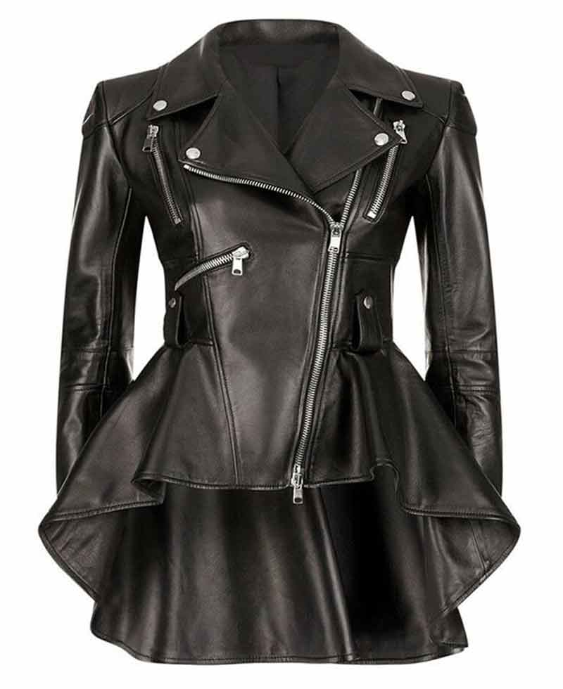 The Umbrella Academy Emmy Raver Lampman Black Leather Jacket