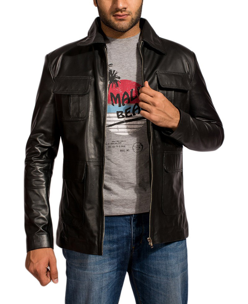 The Vampire Diaries Damon Salvatore Leather Jacket The Vampire Diaries Damon Salvatore Leather Jacket - Image 5