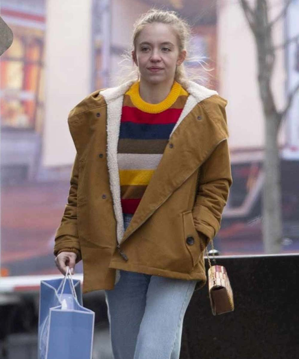 The Voyeurs Pippa Shearling Cotton Jacket The Voyeurs Pippa Shearling Cotton Jacket - Image 2