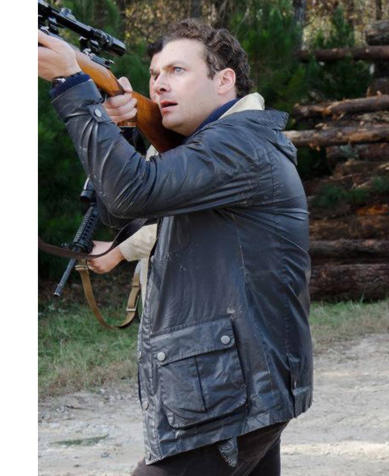 The Walking Dead Ross Marquand Leather Jacket The Walking Dead Ross Marquand Leather Jacket - Image 3