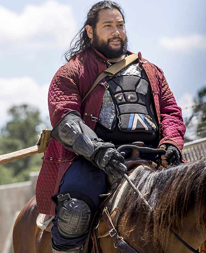 The Walking Dead Cooper Andrews Quilted Jacket The Walking Dead Cooper Andrews Quilted Jacket - Image 2