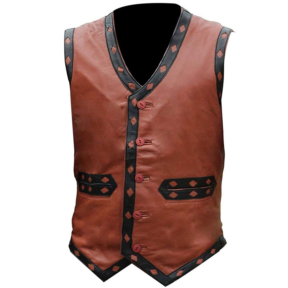 The Warriors Vest the warriors leather vest