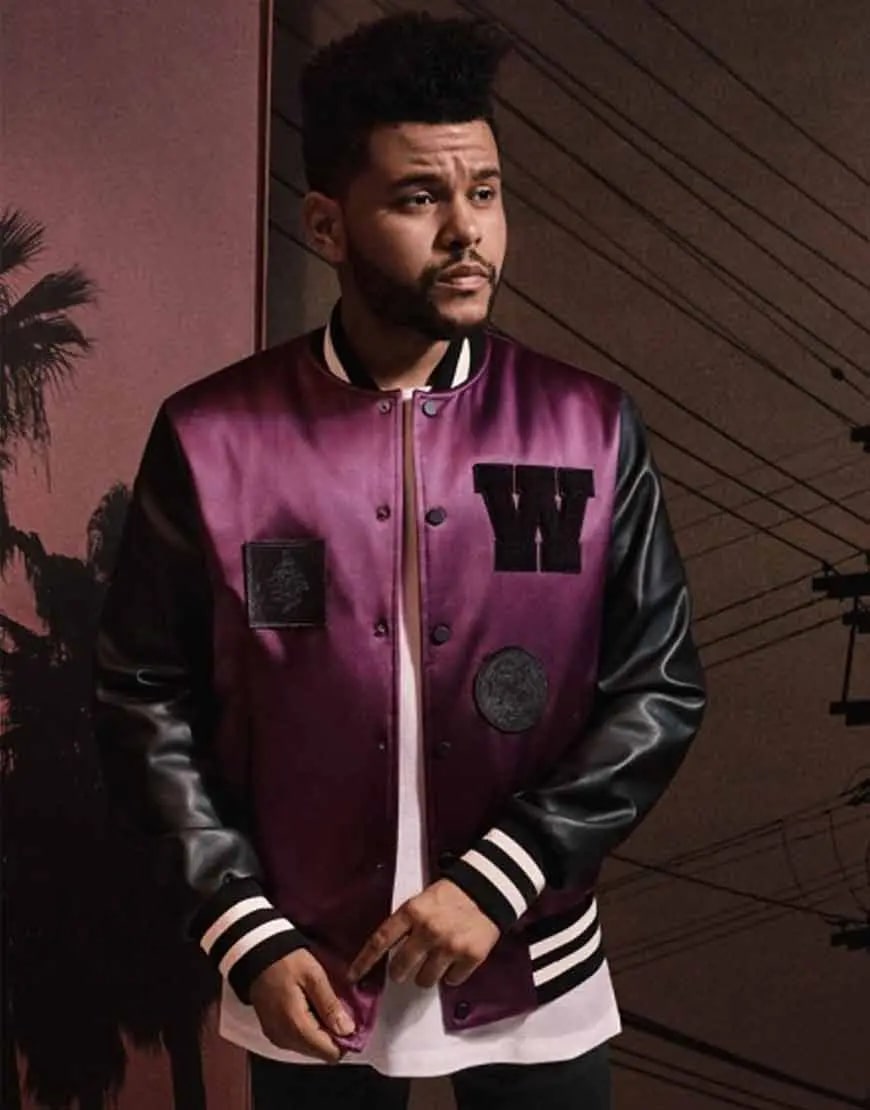 The Weeknd H And M Purple Jacket The Weeknd H And M Purple Jacket - Image 2