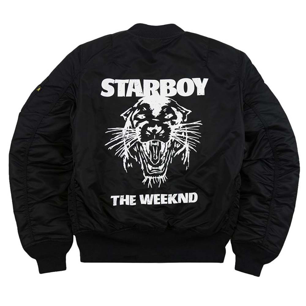 The Weeknd Starboy Panther XO Jacket The Weeknd Starboy Panther XO Jacket - Image 4