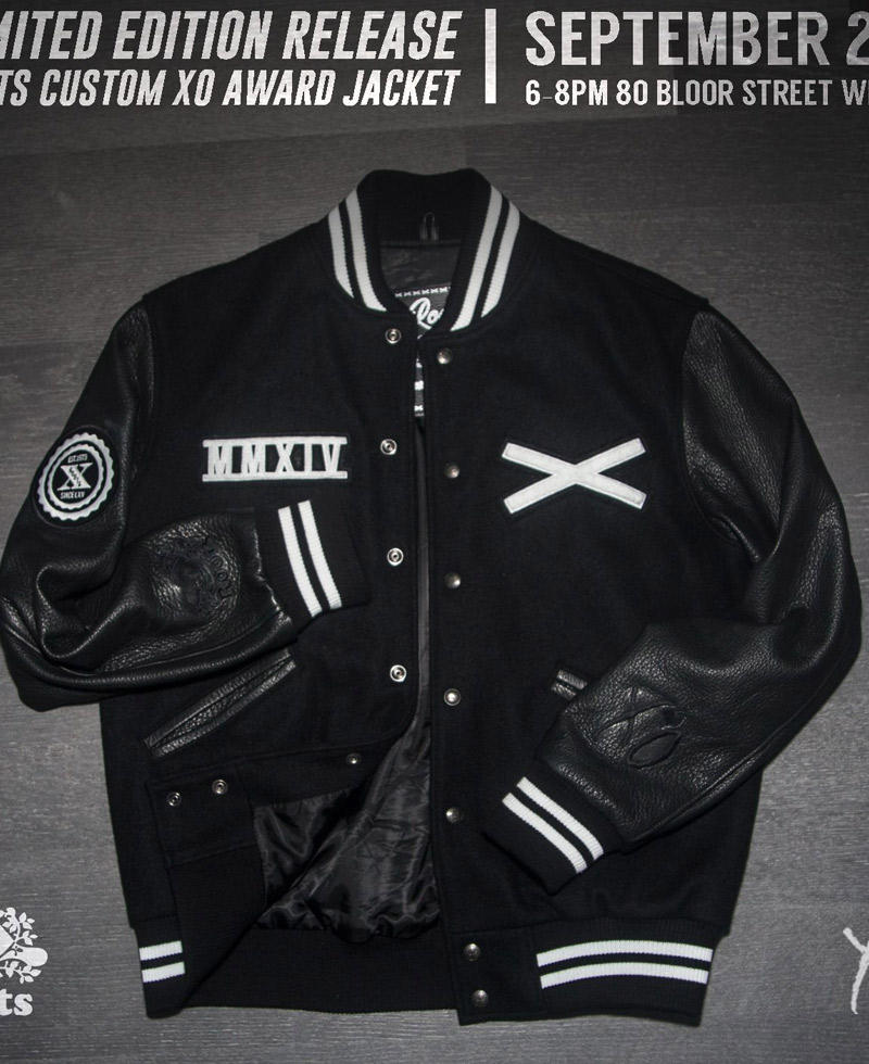 XO The Weeknd Tour Bomber Varsity Jacket XO The Weeknd Tour Bomber Varsity Jacket - Image 3