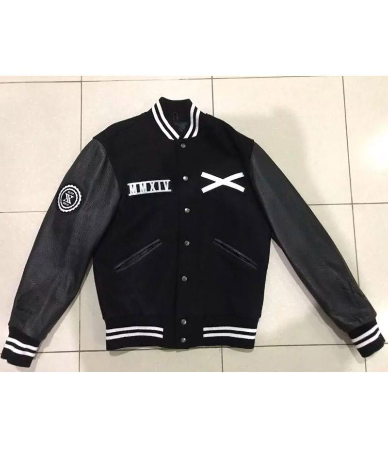 XO The Weeknd Tour Bomber Varsity Jacket XO The Weeknd Tour Bomber Varsity Jacket