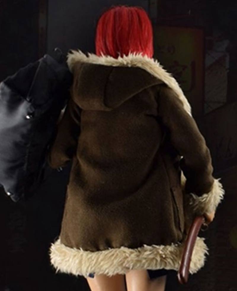 The Wolverine Rila Fukushima Brown Leather Coat The Wolverine Rila Fukushima Brown Leather Coat - Image 5