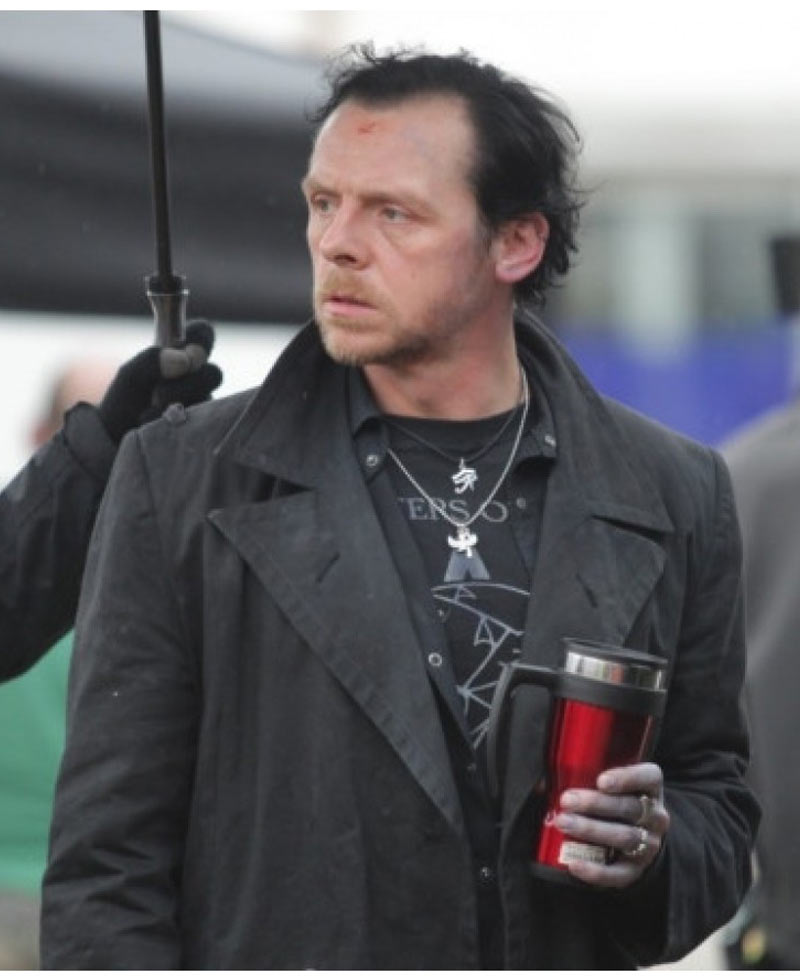Gary King The World's End Simon Pegg Coat Gary King The World's End Simon Pegg Coat - Image 6
