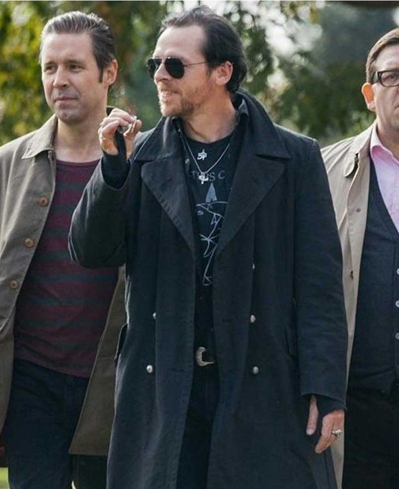 Gary King The World's End Simon Pegg Coat Gary King The World's End Simon Pegg Coat - Image 5