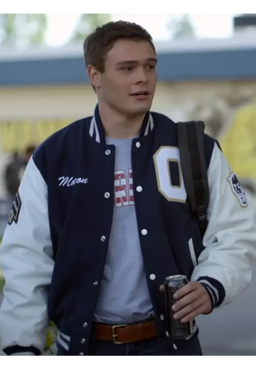 There’s Someone Inside Your House Osborne Baseball Jacket There’s Someone Inside Your House Osborne Baseball Jacket - Image 3