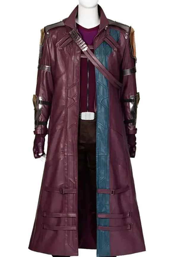 Star Lord Thor Love and Thunder Trench Leather Coat