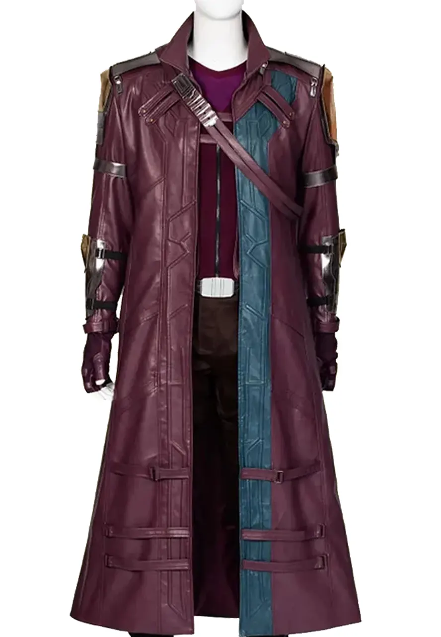 Star Lord Thor Love and Thunder Trench Leather Coat Star Lord Thor Love and Thunder Trench Leather Coat