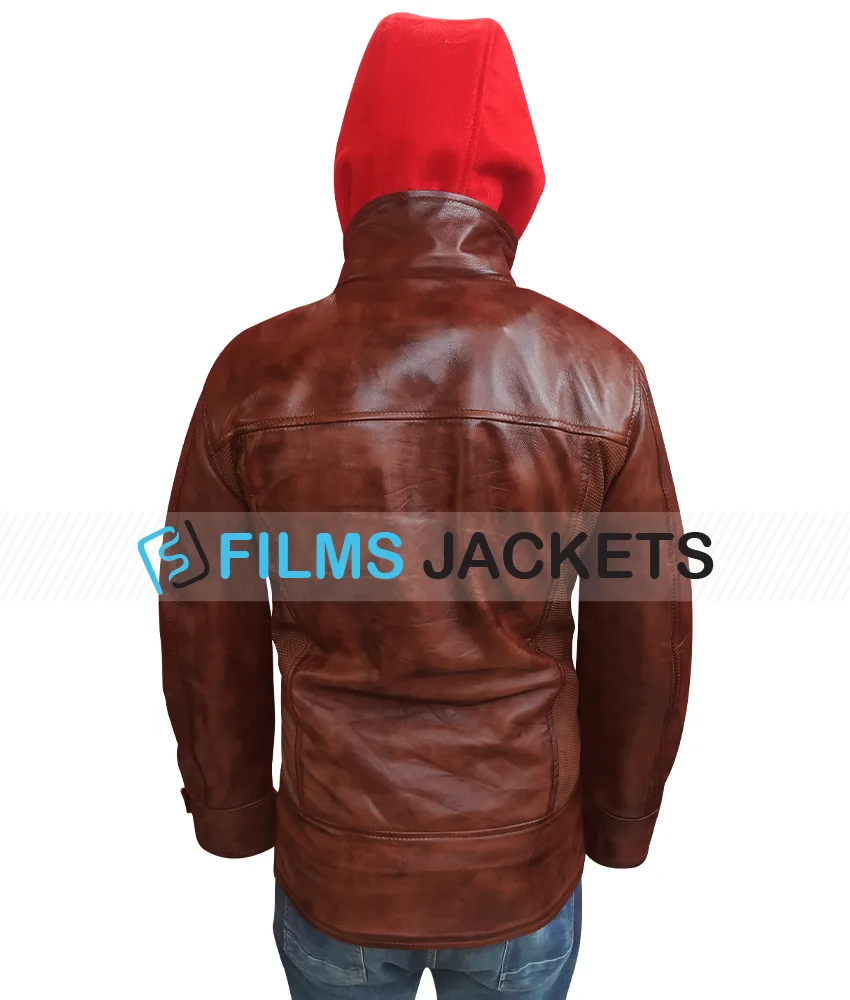 Todd Titans S03 Jason Red Hood Jacket Todd Titans S03 Jason Red Hood Jacket - Image 2