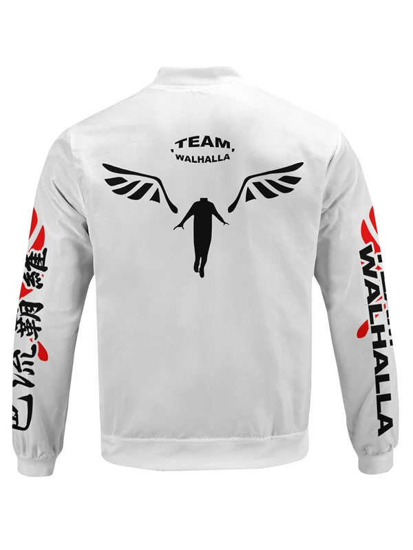 Tokyo Revengers Valhalla White Jacket Tokyo Revengers Valhalla White Jacket - Image 2