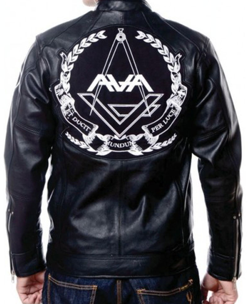 Tom Delonge Angels and Airwaves Leather Jacket Tom Delonge Angels and Airwaves Leather Jacket - Image 2