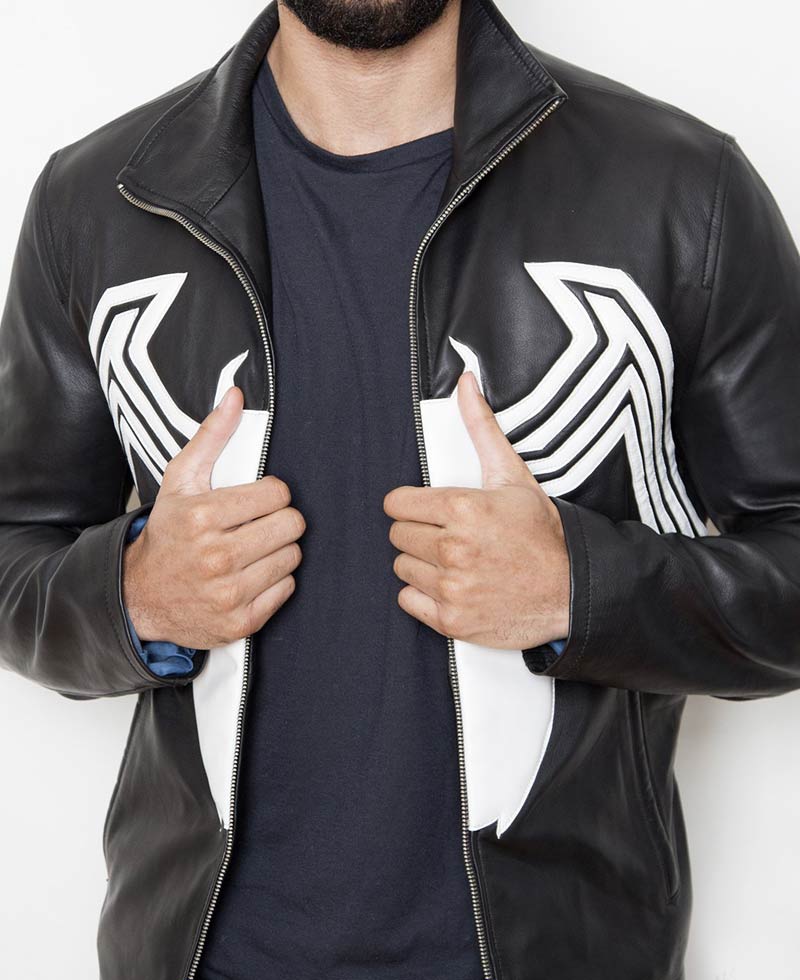 Venom Eddie Brock Leather Jacket venom jacket