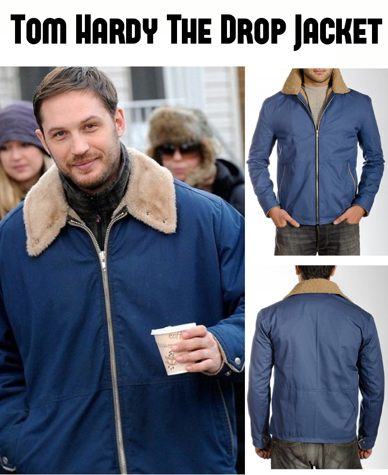 The Drop Bob Saginowski Jacket with Fur Collar The Drop Bob Saginowski Jacket with Fur Collar - Image 5