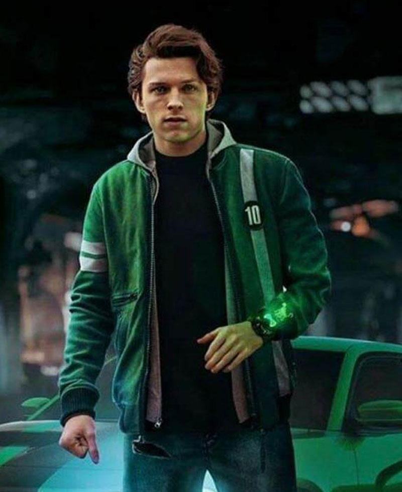 Ben 10 Alien Force Green Jacket Ben 10 Alien Force Green Jacket - Image 2