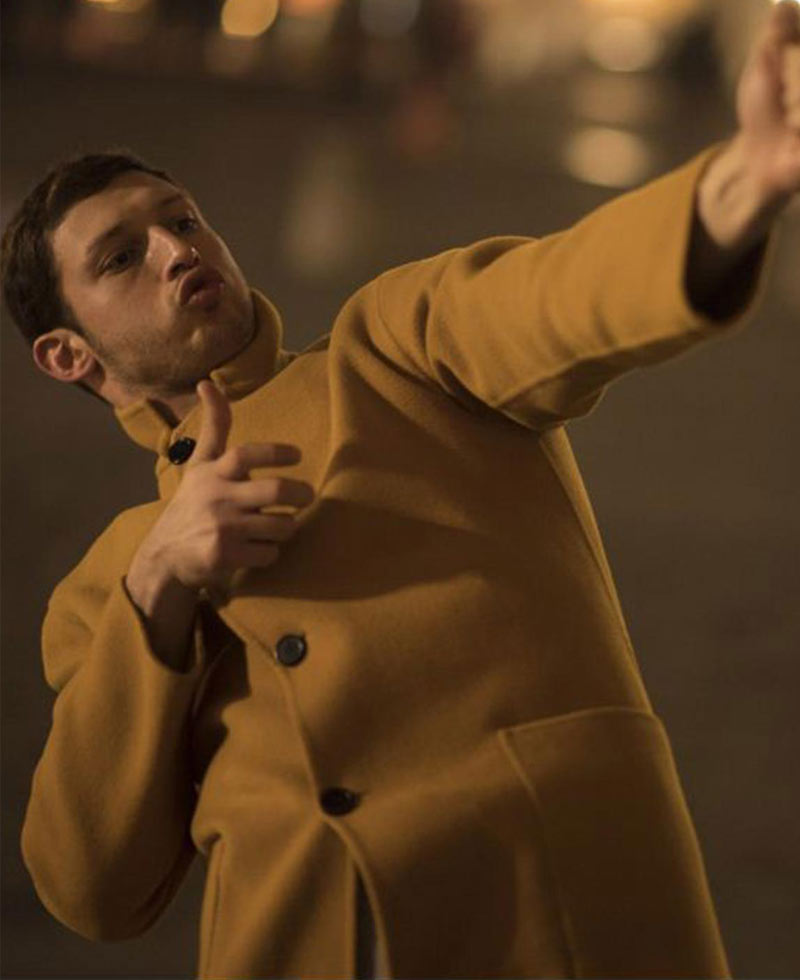 Tom Mercier Synonyms Orange Coat Tom Mercier Synonyms Orange Coat - Image 4