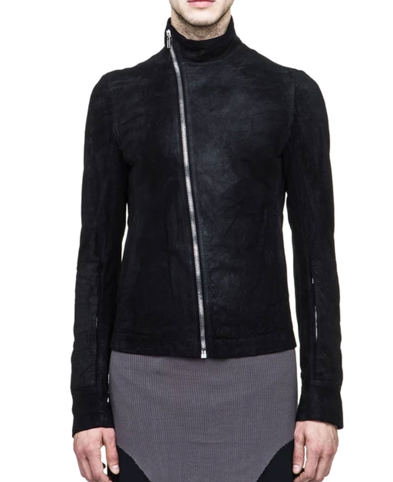 Tommy Egan Power Asymmetrical Black Suede Jacket Tommy Egan Power Asymmetrical Black Suede Jacket