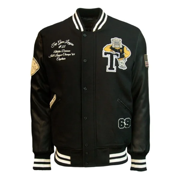 bulldog varsity jacket
