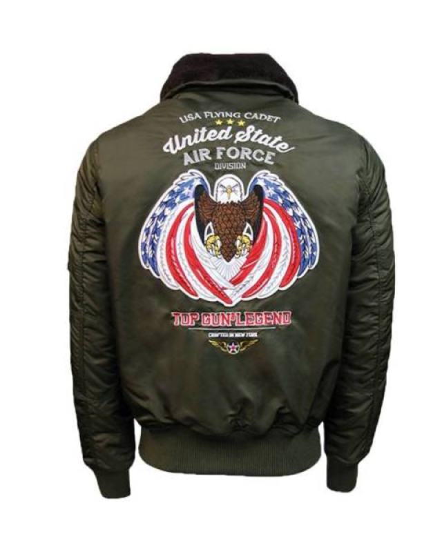 Top Gun Flying Eagle Jacket top gun us air force flight jacket