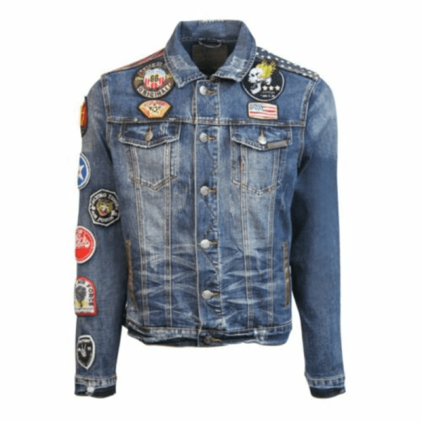 leopard denim jacket
