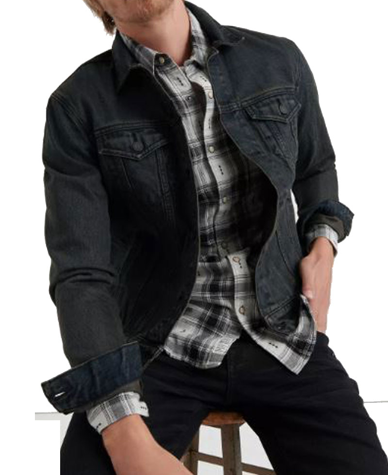 Men's Trans Am Black Jacket Men's Trans Am Black Jacket - Image 2