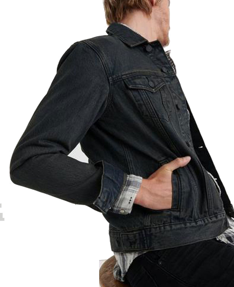 Men's Trans Am Black Jacket Men's Trans Am Black Jacket - Image 3