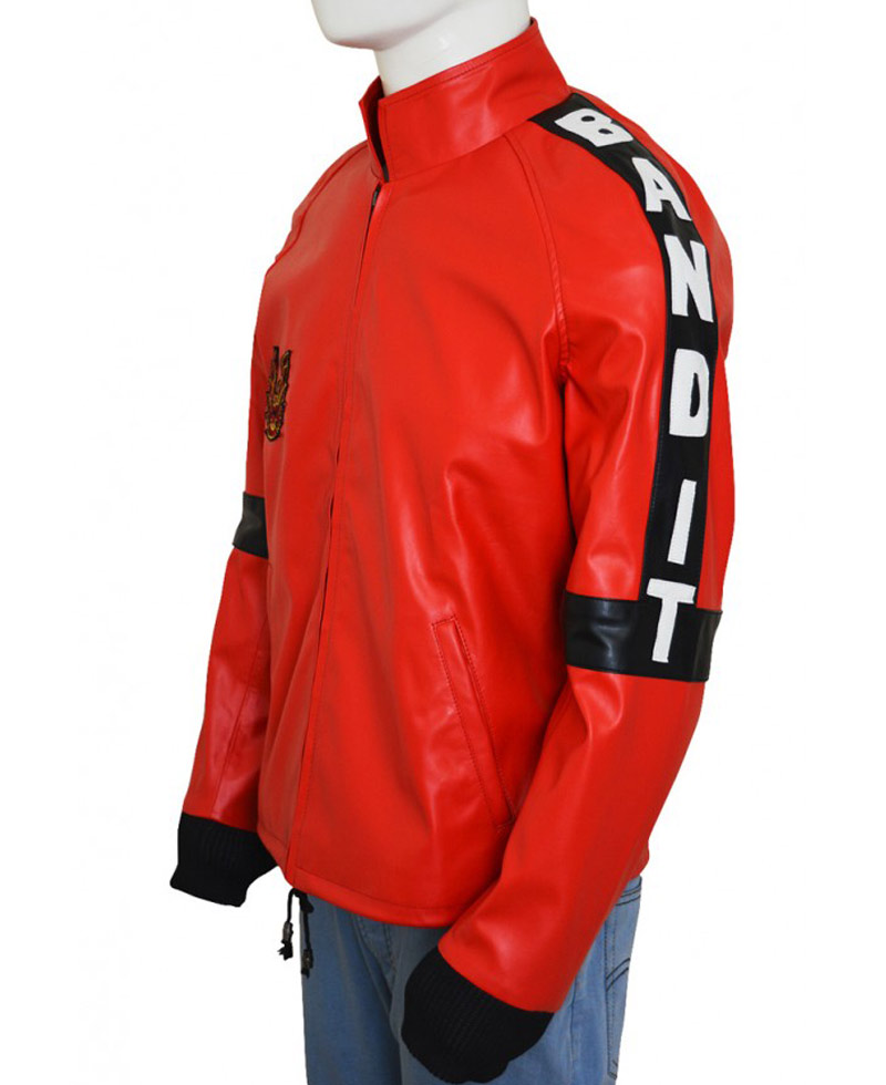 Red Leather Bandit Jacket Red Leather Bandit Jacket - Image 3