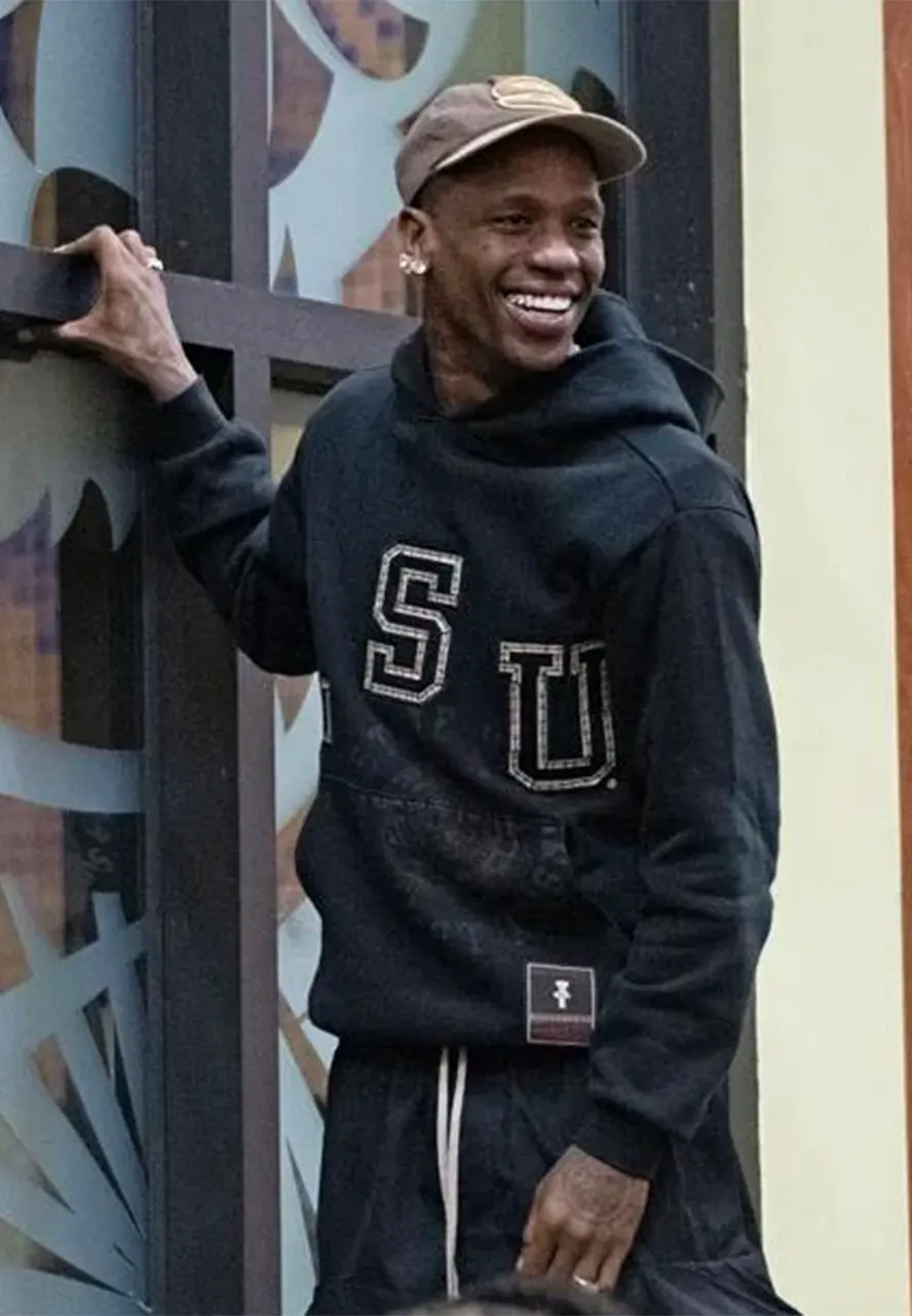 Travis Scott LSU Hoodie Travis Scott LSU Hoodie - Image 3