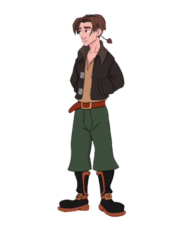 Jim Hawkins Treasure Planet Black Jacket